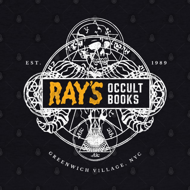 Ray's Occult Books Est. 1989 - vintage logo by BodinStreet